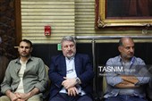 الیاس حضرتی در مراسم ختم «احمد ناطق نوری»