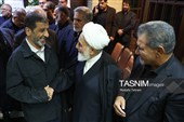 عزت الله ضرغامی در مراسم ختم «احمد ناطق نوری»