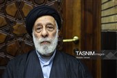 حجت الاسلام سید هادی حسینی خامنه ای در مراسم ختم «احمد ناطق نوری»