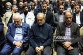 مسعود پزشکیان رئیس جمهور در مراسم ختم «احمد ناطق نوری»