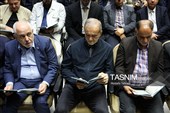 مسعود پزشکیان رئیس جمهور در مراسم ختم «احمد ناطق نوری»