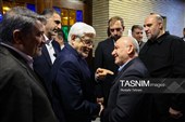 محمد رضا عارف در مراسم ختم «احمد ناطق نوری»