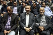اسحاق جهانگیری در مراسم ختم «احمد ناطق نوری»