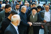 مراسم ختم آیت‌الله «شبیری زنجانی»