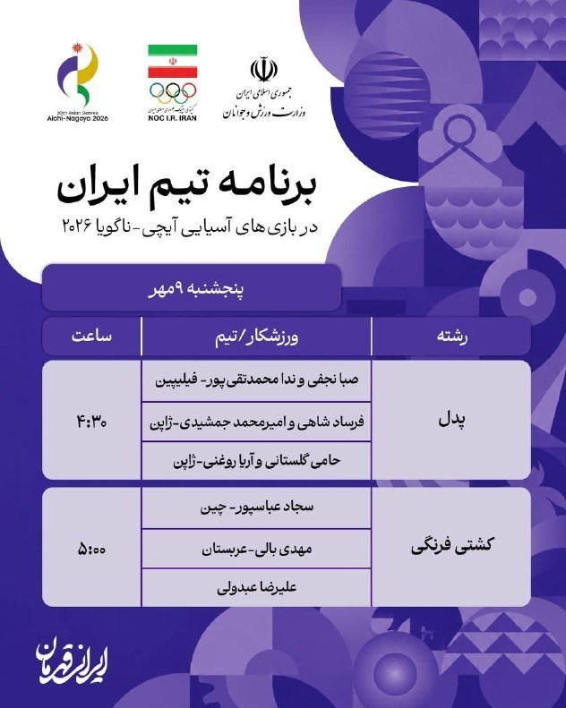 بازیهای آسیایی 2026 ناگویا ,