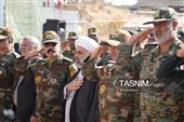اختتامیه نمایشگاه دفاعی رزمی هفته دفاع مقدس در قاب تصویر