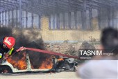 مانور امداد و نجات به مناسبت روز آتش نشانی و ایمنی درشهرک صنعتی اردبیل