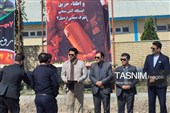 مانور امداد و نجات به مناسبت روز آتش نشانی و ایمنی درشهرک صنعتی اردبیل