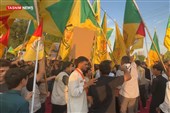 قدردانی عراقی‌ها از مجاهدت‌های ایران و حاج قاسم در جشن اخراج آمریکا
