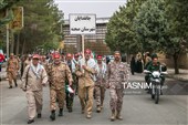 رزمایش جان فدایان ایران در کرمانشاه