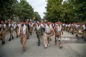 رزمایش جان فدایان ایران در کرمانشاه