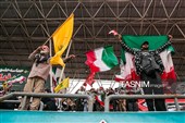 رزمایش جان فدایان ایران در کرمانشاه