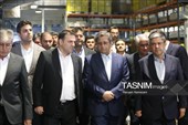 بازدید رئیس‌کل بانک مرکزی و استاندار اردبیل از واحدهای تولیدی