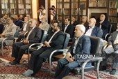 دیدار مهدی چمران و اعضای شورای شهر اردبیل با آیت‌الله عاملی