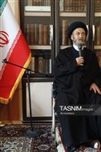 دیدار مهدی چمران و اعضای شورای شهر اردبیل با آیت‌الله عاملی