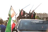 میدان آزادی تا گلستان شهدا؛ اصفهان با "جان‌فدایان ایران"به میدان آمد