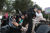 میدان آزادی تا گلستان شهدا؛ اصفهان با "جان‌فدایان ایران"به میدان آمد