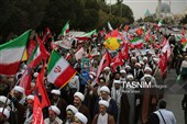میدان آزادی تا گلستان شهدا؛ اصفهان با "جان‌فدایان ایران"به میدان آمد