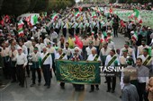 میدان آزادی تا گلستان شهدا؛ اصفهان با "جان‌فدایان ایران"به میدان آمد