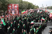 میدان آزادی تا گلستان شهدا؛ اصفهان با "جان‌فدایان ایران"به میدان آمد