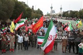میدان آزادی تا گلستان شهدا؛ اصفهان با "جان‌فدایان ایران"به میدان آمد