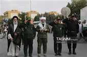 میدان آزادی تا گلستان شهدا؛ اصفهان با "جان‌فدایان ایران"به میدان آمد