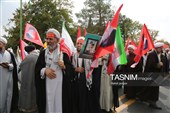 میدان آزادی تا گلستان شهدا؛ اصفهان با "جان‌فدایان ایران"به میدان آمد