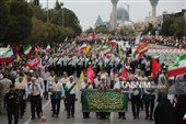 میدان آزادی تا گلستان شهدا؛ اصفهان با "جان‌فدایان ایران"به میدان آمد