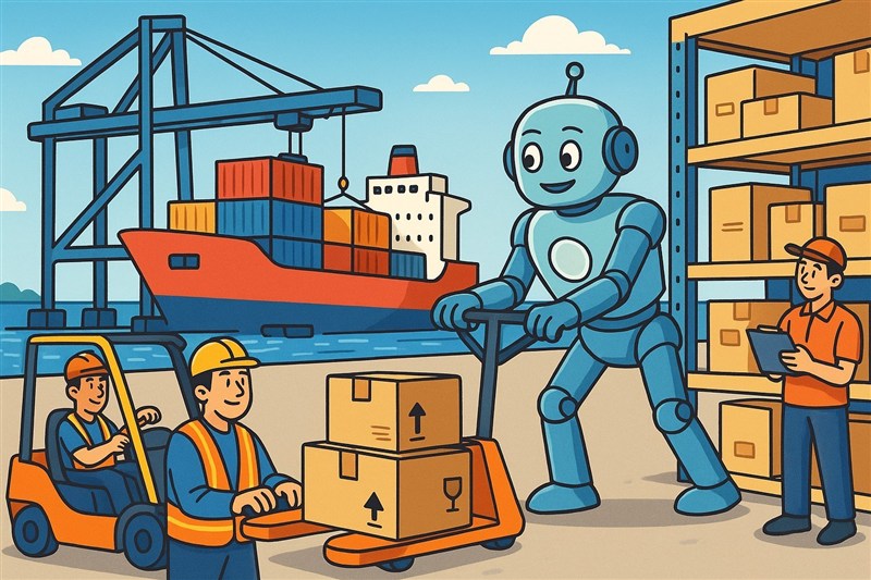 یک‌ششم تجارت جهان در اختیار AI