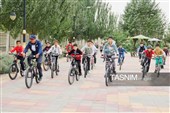 همایش دوچرخه سواری کودکان زنجان