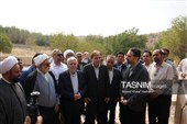 بازدید وزیر میراث فرهنگی از آثار تاریخی جنوب استان بوشهر