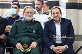 حمیدرضا مقدم فر مشاور فرمانده کل سپاه و سرلشکر مصطفی ایزدی جانشین فرمانده کل سپاه