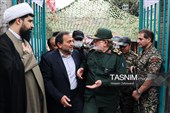 حمیدرضا مقدم فر مشاور فرمانده کل سپاه و سرلشکر مصطفی ایزدی جانشین فرمانده کل سپاه