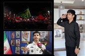 پسر شهید ناو دنا با لباس رزم پدر؛ گر پدری رفت تفنگ پدری هست هنوز