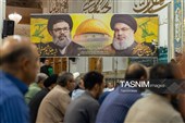 بزرگداشت شهید سیدحسن نصرالله در حرم حضرت معصومه(س)
