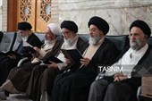 بزرگداشت شهید سیدحسن نصرالله در حرم حضرت معصومه(س)