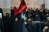 بزرگداشت شهید سیدحسن نصرالله در حرم حضرت معصومه(س)
