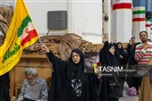 بزرگداشت شهید سیدحسن نصرالله در حرم حضرت معصومه(س)