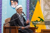 بزرگداشت شهید سیدحسن نصرالله در حرم حضرت معصومه(س)