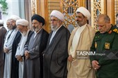 بزرگداشت شهید سیدحسن نصرالله در حرم حضرت معصومه(س)