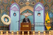 بزرگداشت شهید سیدحسن نصرالله در حرم حضرت معصومه(س)