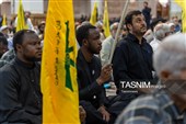 بزرگداشت شهید سیدحسن نصرالله در حرم حضرت معصومه(س)