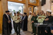 بزرگداشت شهید سیدحسن نصرالله در حرم حضرت معصومه(س)