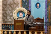 بزرگداشت شهید سیدحسن نصرالله در حرم حضرت معصومه(س)