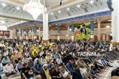 بزرگداشت شهید سیدحسن نصرالله در حرم حضرت معصومه(س)
