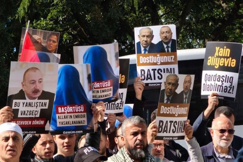 کشور جمهوری آذربایجان , رجب طیب اردوغان , کشور ترکیه , حجاب ,