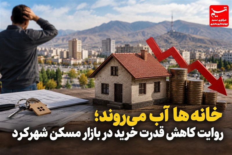 گزارش | خانه‌ها آب می‌روند؛ روایت کاهش قدرت خرید در بازار مسکن شهرکرد
