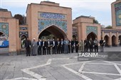 آغاز هفته دامپزشکی در اردبیل با ادای احترام به شهدا و بازدید از مجموعه دامپزشکی