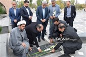 آغاز هفته دامپزشکی در اردبیل با ادای احترام به شهدا و بازدید از مجموعه دامپزشکی