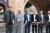 آغاز هفته دامپزشکی در اردبیل با ادای احترام به شهدا و بازدید از مجموعه دامپزشکی